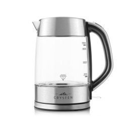 Fierbator Eta, ETA415490000 Crysten, Electric, 2100 W, 1,7 L, Sticla, Baza rotativa la 360°, Sticla