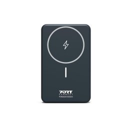 Baterie externaPort Connect 10000mAh, , wireless, QI2, Negru