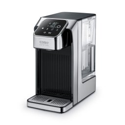 Dozator de apa fierbinte Caso HW 770 Advanced, 2600 W, 2,7 l, 13 setari de temperatura, 40-100°C, Memorie, Comanda tactila, Filtru, Negru/Inoxidabil