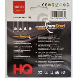 Card memorie Card memory IMRO 10/16G UHS-I (16GB; Class U1; Memory card)
