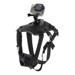 Suport pentru spate pentru câini PULUZ pentru camere sport (GoPro, Insta360, DJI Action)