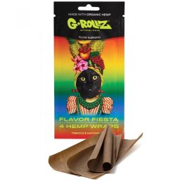G-Rollz Blunt foite canepa Flavor Fiesta x4