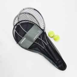 Set 2 Rachete de tenis Essential Adulte 2 Mingi 1 husă