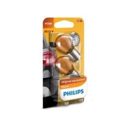 Set 2 Becuri 12V PY21W Vision Blister Philips