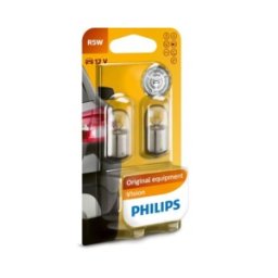 Set 2 Becuri 12V R5W Vision Blister Philips