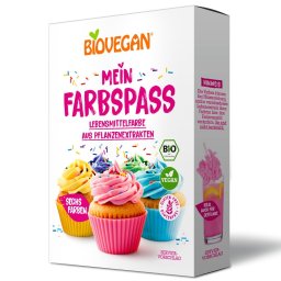 Colorant alimentar ecologic 6x8g Biovegan