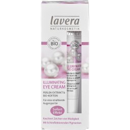 Crema de ochi Illuminating cu extract de perle si cafeina 15ml Lavera