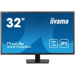 IIYAMA Monitor LED X3270QSU-B1 31.5 IPS WQHD 2560 x 1440 @100Hz 250 cd/m² 1200:1 3ms HDMI DP USB Hub Tilt