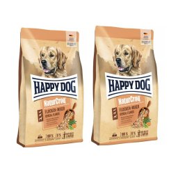 HAPPY DOG NaturCro Flocken Mixer 20 kg (2x10 kg) fulgi cereale pentru caini