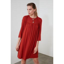 Trendyol Tdare Buton detaliate Rochie