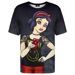 Dl GUGU & Miss GO Unisex's Snow White Selfie Tsh2191