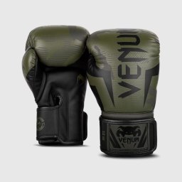 VENUM Mănuși de box Elite Khaki Camo 12 OZ