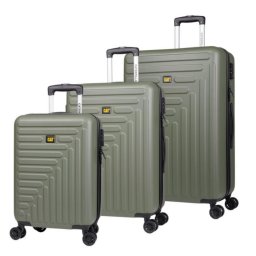 Set 3 troller Caterpillar Rockford 20/24/28 inch, ABS olive
