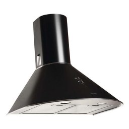 Hota Hota, 60 cm, 750 m³/h, 3 Trepte, Filtru Aluminiu 5 Straturi, Iluminare LED, 67 dB, Negru