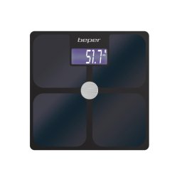 Cantar inteligent P303BIP050 Wi-Fi Smart 180 kg 21 analize diferite BMI Sticla Negru