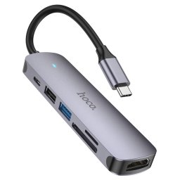 Hub HB28 HDTV + PD + USB3.0 + USB2.0 + SD + TF