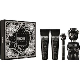 Set Moschino Toy Boy, EDP 100 ml + miniatură 10 ml + gel de duș 100 ml + loțiune corp 100 ml