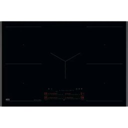 Plita Plita cu Inductie Incorporabila 5 Zone de Gatit 80 cm Negru Touch Control, Conectare WiFi, FlexiBridge, Booster, Timer Electronic