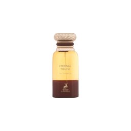 Maison Alhambra Eternal Touch - Categorie olfactivă: Oriental (spicy-gourmand) - Note vârf: Foaie de tutun, Note condimentate - Note mijloc: Vanilie, Tonka, Cacao, Floare de tutun - Note bază: Fructe uscate, Note lemnoase
