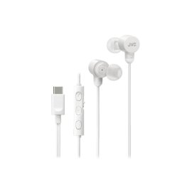 Casti Cu fir In-Ear Microfon USB-C Functie Mod Sunet Husa alb