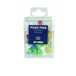 Accesorii birotica Piuneze colorate panou pluta 50buc/cutie Bi-Silque