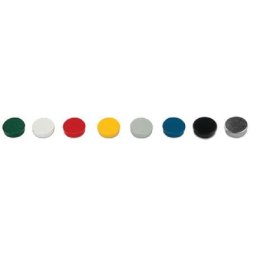 Accesorii birotica Magneti 25 mm 10 bucati albastru Bi-Silque