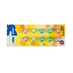 Accesorii birotica Magneti 15 mm 10/set COLOR D.Rect