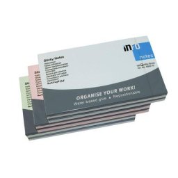 Accesorii birotica Notite adezive Info Notes 75 x 125 mm roz 100 file