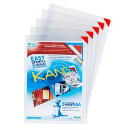 Accesorii birotica Buzunar prezentare Tarifold Easy Click repozitionabile A4 5 bucati/set