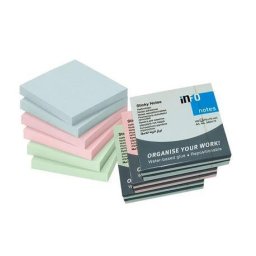 Accesorii birotica Notite adezive Info Notes 75 x 75 mm 6 bucati/set