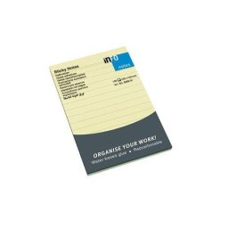 Accesorii birotica Notite adezive Info Notes 100 x 150 mm liniate dictando