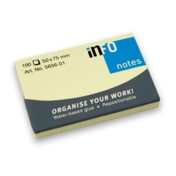 Accesorii birotica Notite adezive Info Notes 50 x 75 mm
