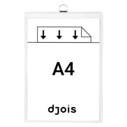 Accesorii birotica Buzunar de prezentare Tarifold Hanging A4 vertical 5 bucati/set alb