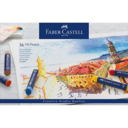Articole pentru scoala Creioane ulei pastel 36 culori Faber-Castell