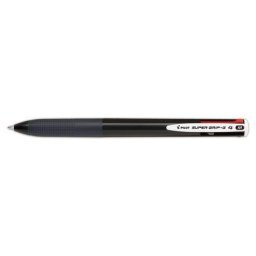 Pix cu bila Pilot Super Grip G 4 culori 1 mm cu click diverse modele negru