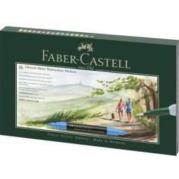 Cutie cadou Faber-Castell 16 markere solubile + accesorii