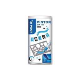 Articole pentru scoala Set markere cu vopsea Pilot Pintor DIY Fashion Bag diverse culori Set Pilot Pintor DIY Deco