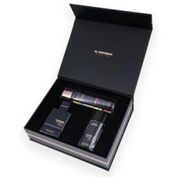 Amber Oud Private Edition Gift Set EDP 75 ml, EDP 30 ml and Body Veil 250 ml