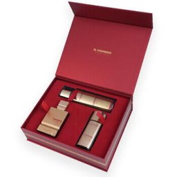 Amber Oud Ruby Edition Gift Set EDP 75 ml, EDP 30 ml and Body Veil 250 ml