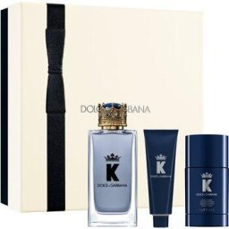 K by Dolce Gabbana Gift Set EDT 100 ml, shower gel 50 ml and deostick 75 g