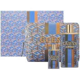 Amore Capri Gift Set EDT 100 ml, miniature EDT 7.5 ml and cosmetic bag