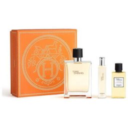 Terre D´Hermès Gift Set EDT 100 ml, miniature EDT 15 ml and After Shave 40 ml