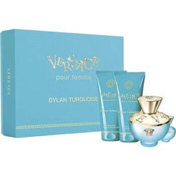 Dylan Turquoise pour Femme Gift set EDT 100 ml, shower gel 100 ml, body gel 100 ml and miniature EDT 5 ml