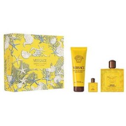 Eros Energy Gift Set EDT 100 ml, shower gel 150 ml and miniature EDT 5 ml