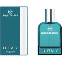 SERGIO TACCHINI I Love Italy - Apă de toaletă (EDT) - Categorie olfactivă: Citrus/Fresh-Aquatic - Note vârf: Lămâie italiană, Mandarină italiană, Bergamotă, Portocală roșie - Note mijloc: Sare de mare, Rozmarin, Petitgrain