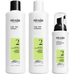System 2 Set - fine noticeably thinning natural hair
