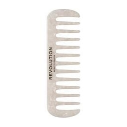 Natural Curl Wide Tooth Comb White (curly and thick hair)