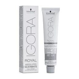 Igora Royal SilverWhite Permanent White Refining Color Creme - demi-permanent white hair toning color