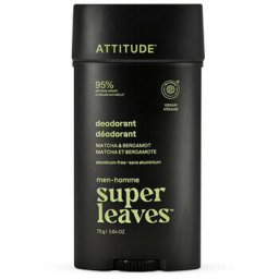Super Leaves Matcha & Bergamot Deodorant - natural men's deodorant
