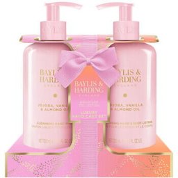 Hand and Body Care Set ( jojoba, vanilla & almond oil ) - gift set